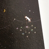Hobonichi Hobonichi Graph Notebook A6 Hiroko Kubota: Another night of falling star sparklers Quadretti