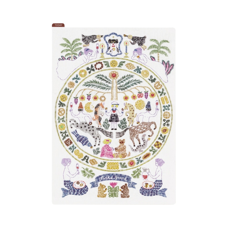 Hobonichi Hobonichi Pencil Board iyo okumi: Happy Tea Time - Taste Good Sottopagina per Cousin A5