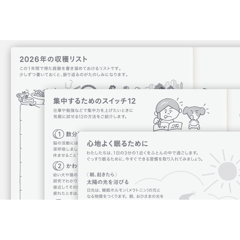 Hobonichi Hobonichi Techo Original Book A6 2026