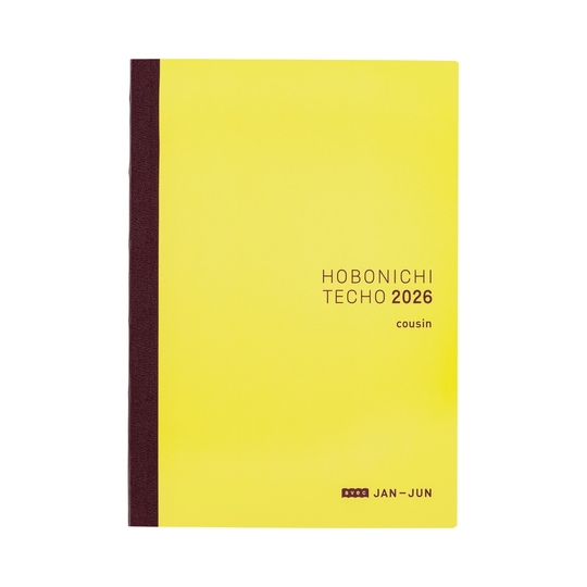 Hobonichi Techo Cousin Avec Books A5 2026