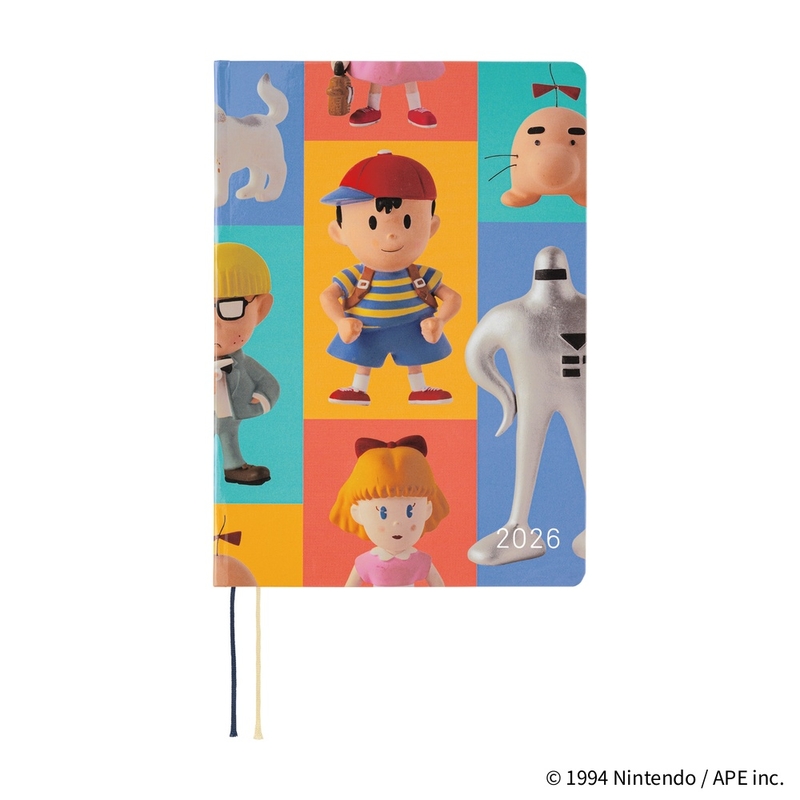 Hobonichi Hobonichi Hon A5 MOTHER: Clay Figurines Agenda 2026 Giornaliera