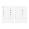 Hobonichi Hobonichi Hon A5 2026 Paper Series: Black Gingham