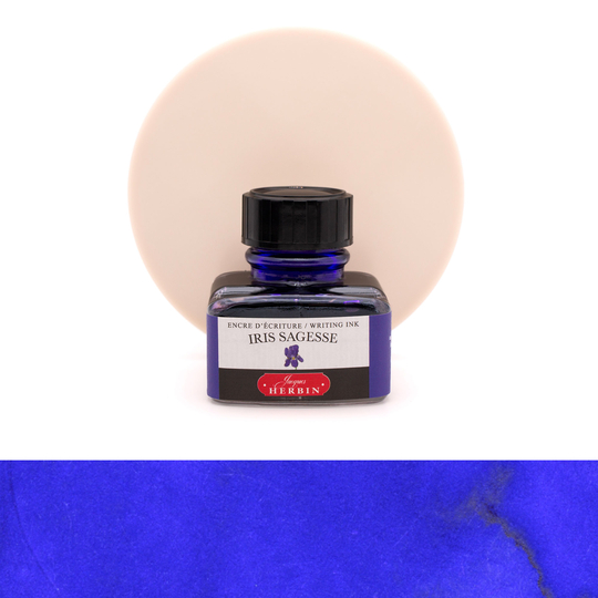 Herbin Iris Sagesse Ink Bottle 30 ml