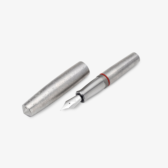 Gravitas Pocket Fountain Pen Crystalized Titanium Limited Edition
