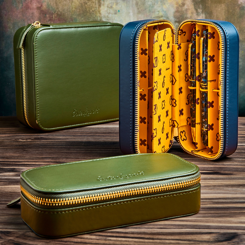 Esterbrook Esterbrook Twelve Pen Nook Portapenne 12 Posti Moss Green