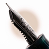 Leonardo Officina Italiana Leonardo Furore Fountain Pen Acque Ambrate & Rhodium 14k