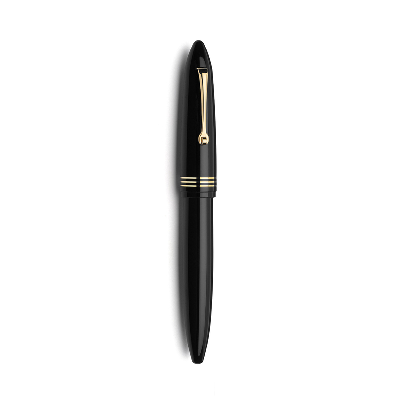 Leonardo Officina Italiana Leonardo Furore Fountain Pen Notte di Furore & Gold
