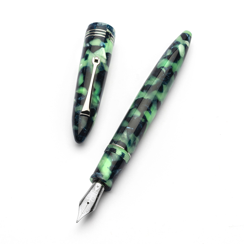 Leonardo Officina Italiana Leonardo Furore Penna Stilografica Fiordo di Furore & Rodio