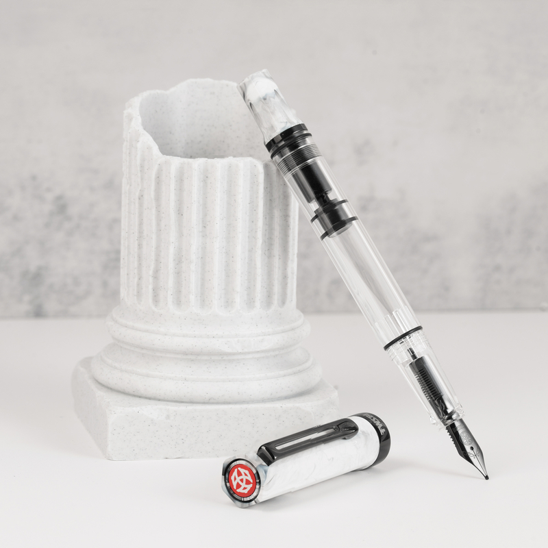 TWSBI Twsbi Eco Penna Stilografica Carrara & Onyx