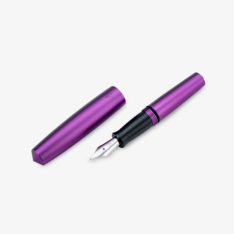 Gravitas Gravitas Pocket Aluminium Fountain Pen Purple