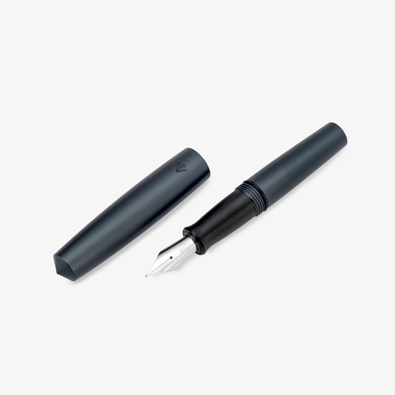 Gravitas Gravitas Pocket Aluminium Penna Stilografica Olive Grey