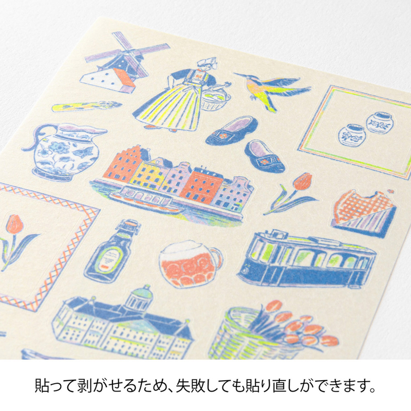 Midori Midori Stickers Dutch Motifs