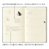 Midori Midori Book Style Diary 2026 Agenda Settimanale B6 Gatti Grigia