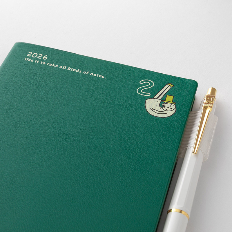 Midori Midori Pocket Diary 2026 Agenda Settimanale A6 Ojisan