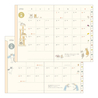 Midori Midori Pocket Diary 2026 Agenda Settimanale B6 Gatti