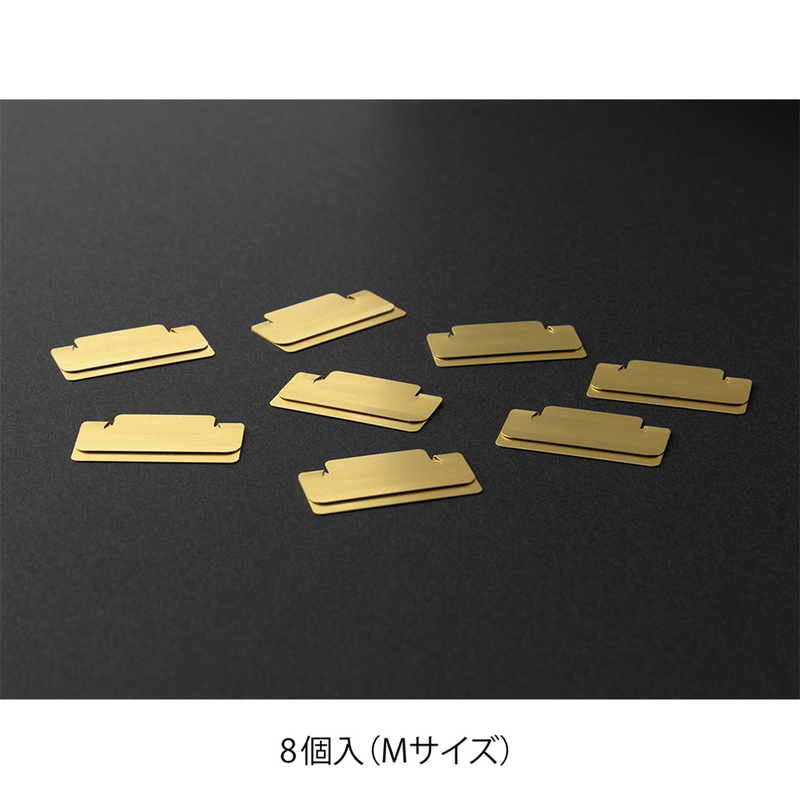 Midori Midori Chiratto Index Clip Ottone