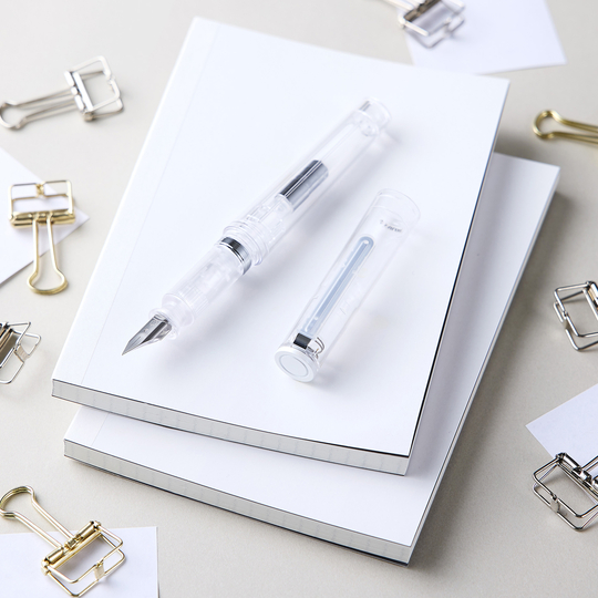 Sailor Tuzu Fountain Pen Crystal White