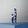 Leonardo Officina Italiana Leonardo Momento Magico Fountain Pen Blue Wave & Rhodium 14k