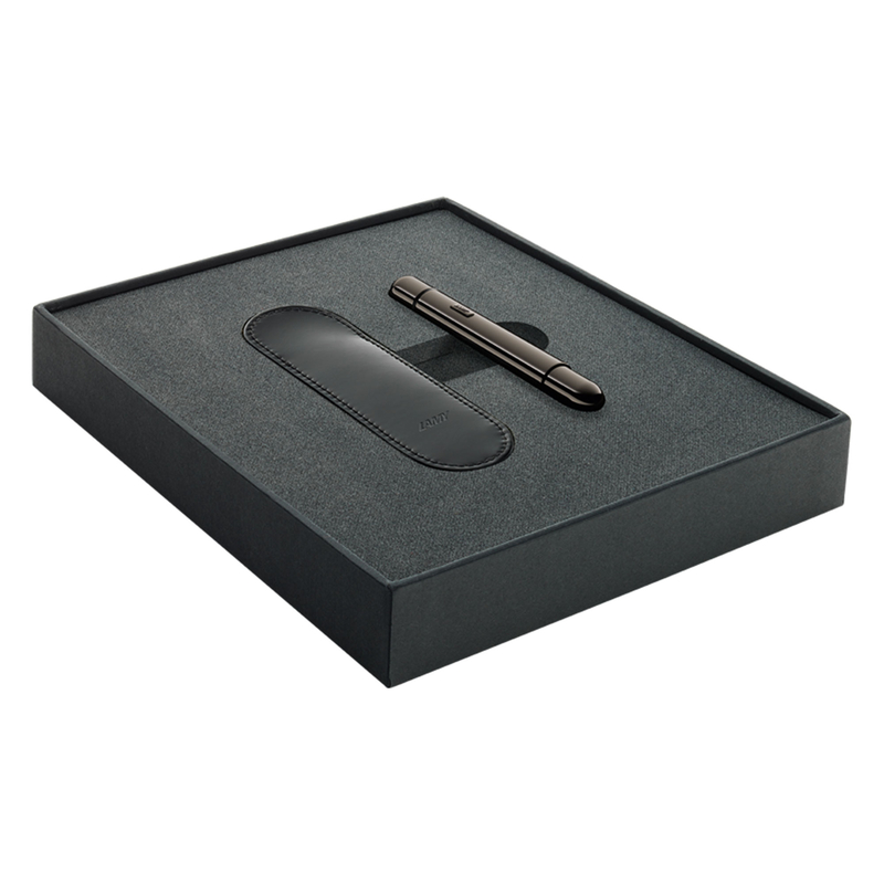 Lamy Lamy Pico Lx Ruthenium Set Ballpoint Pen & Pen Case 2025 Special Edition