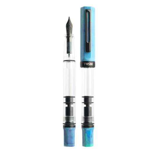 Twsbi Eco Fountain Pen Cosmo Blue & Onyx