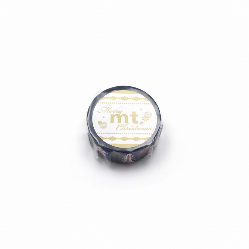MT Masking Tape MT Natale 2025 Washi Tape Geometrie di Natale