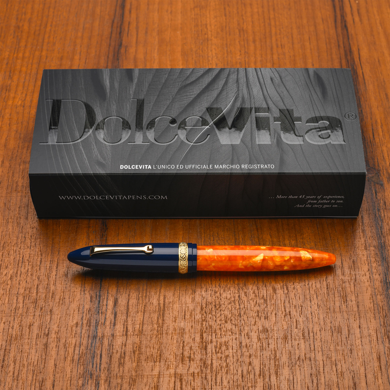 Dolcevita Leonardo x Dolcevita Furore Penna Stilografica Parthenope & Oro
