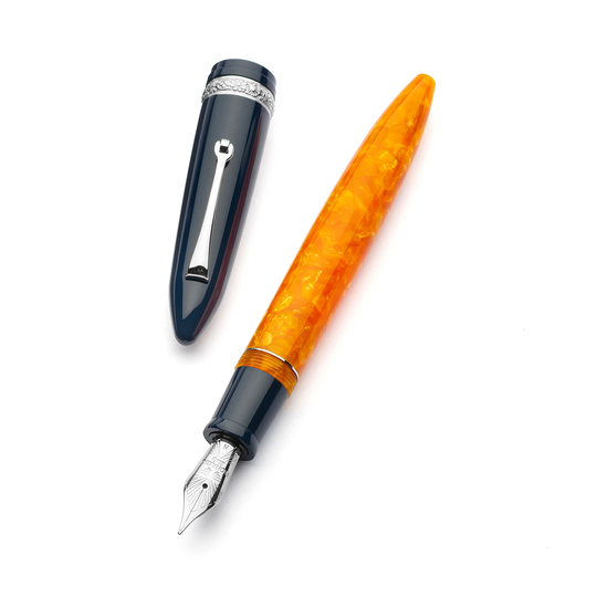 Leonardo x Dolcevita Furore Fountain Pen Parthenope & Rhodium