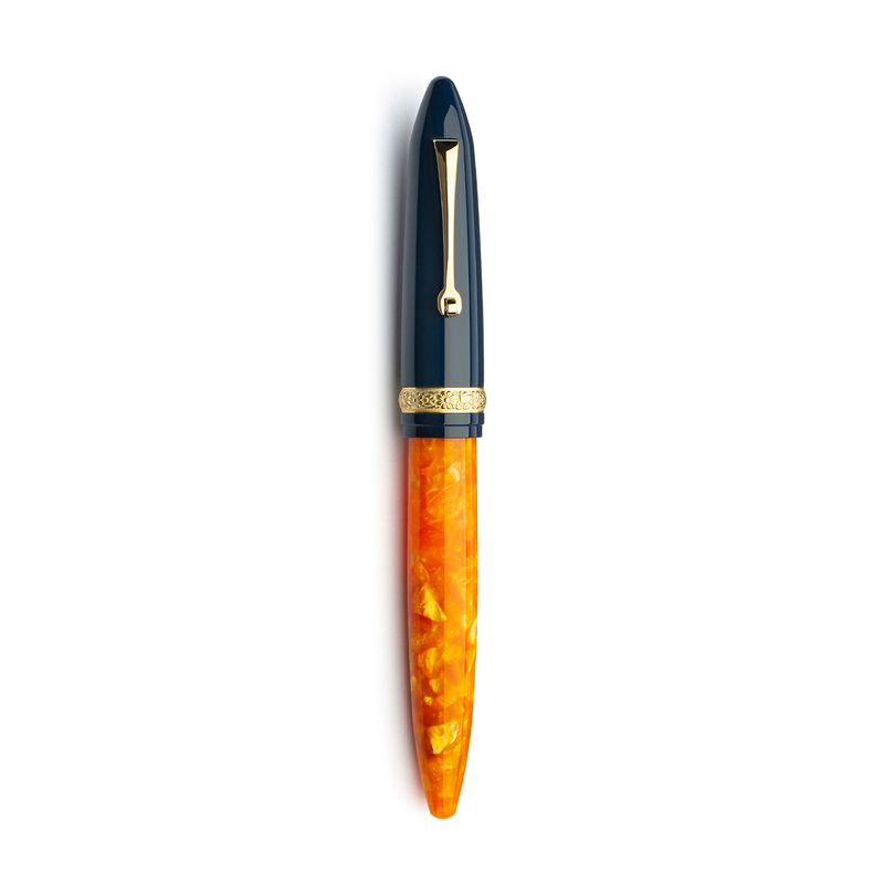 Dolcevita Leonardo x Dolcevita Furore Fountain Pen Parthenope & Gold