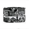 Kyoku Haku Kyoku Haku Pen Case for 20 Pens Daruma Black