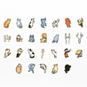 Bande Bande Washi Tape People Who Live in the Notebook Cats