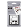 Midori Midori Paintable Stamp Pre-Inked Going Out