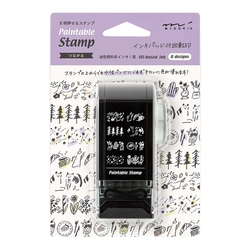 Midori Midori Paintable Rotating Stamp Dial Connection