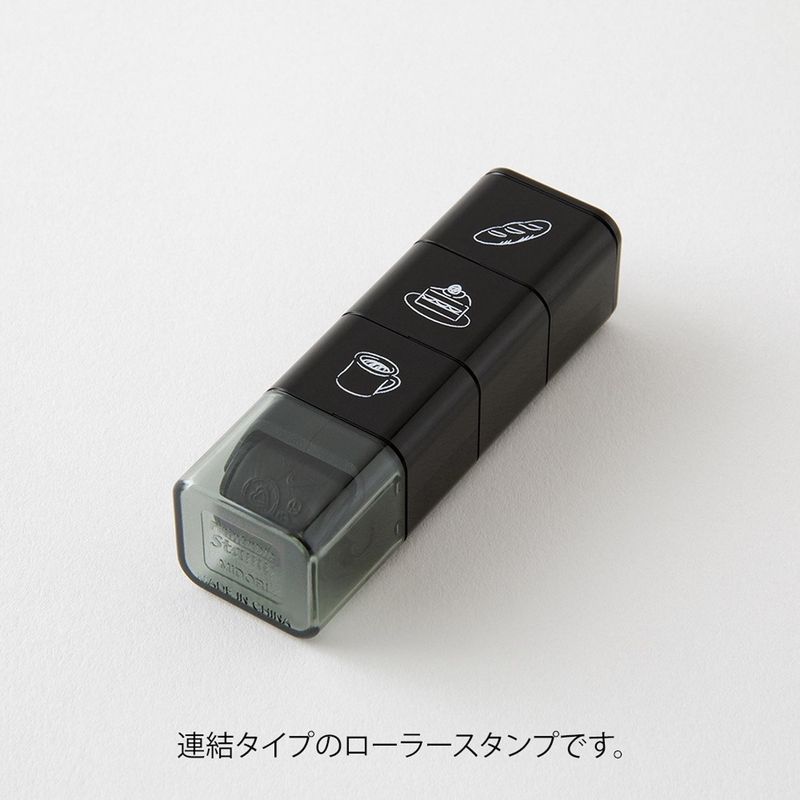 Midori Midori Paintable Stamp Roller Cafè