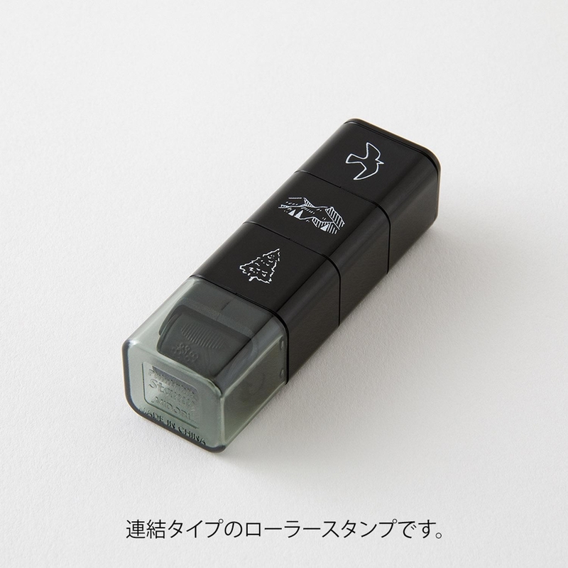 Midori Midori Paintable Stamp Timbro Roller Mountain View