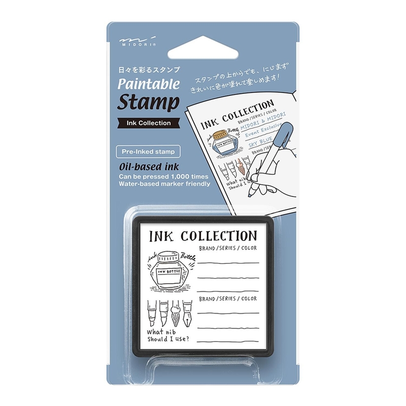 Midori Midori Paintable Stamp Pre-Inked Ink Collection