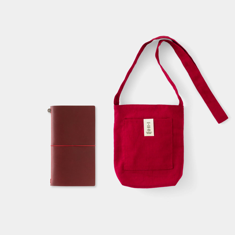 Traveler's Company Traveler's Factory Sacoche Red