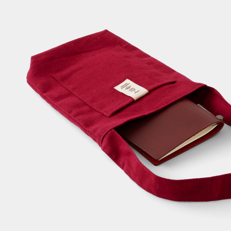 Traveler's Company Traveler's Factory Sacoche Red