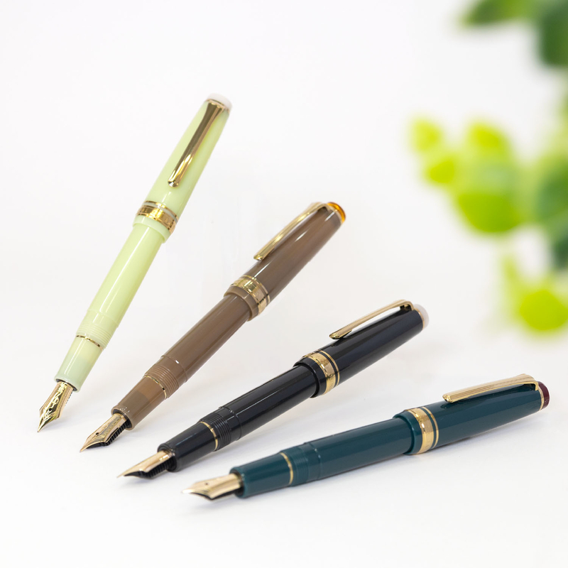 Sailor Sailor Professional Gear Slim Noyama No Uta Fountain Pen Haru-Tsuge-Dori