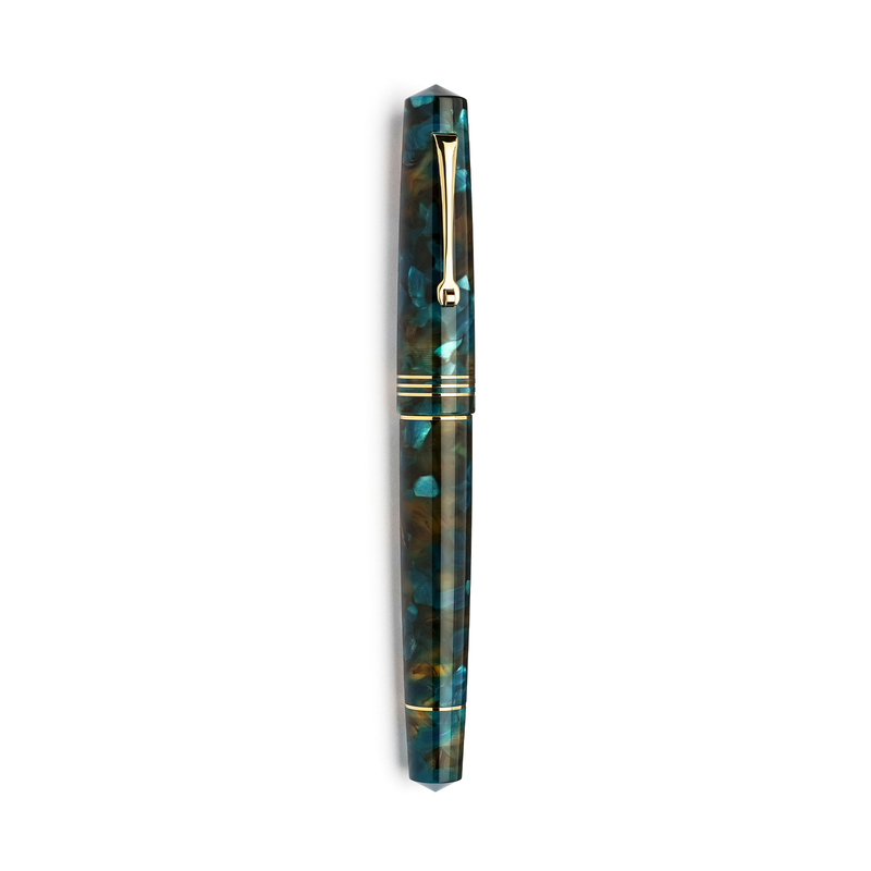 Leonardo Officina Italiana Leonardo Momento Zero Penna Stilografica Pausilya & Oro 14k