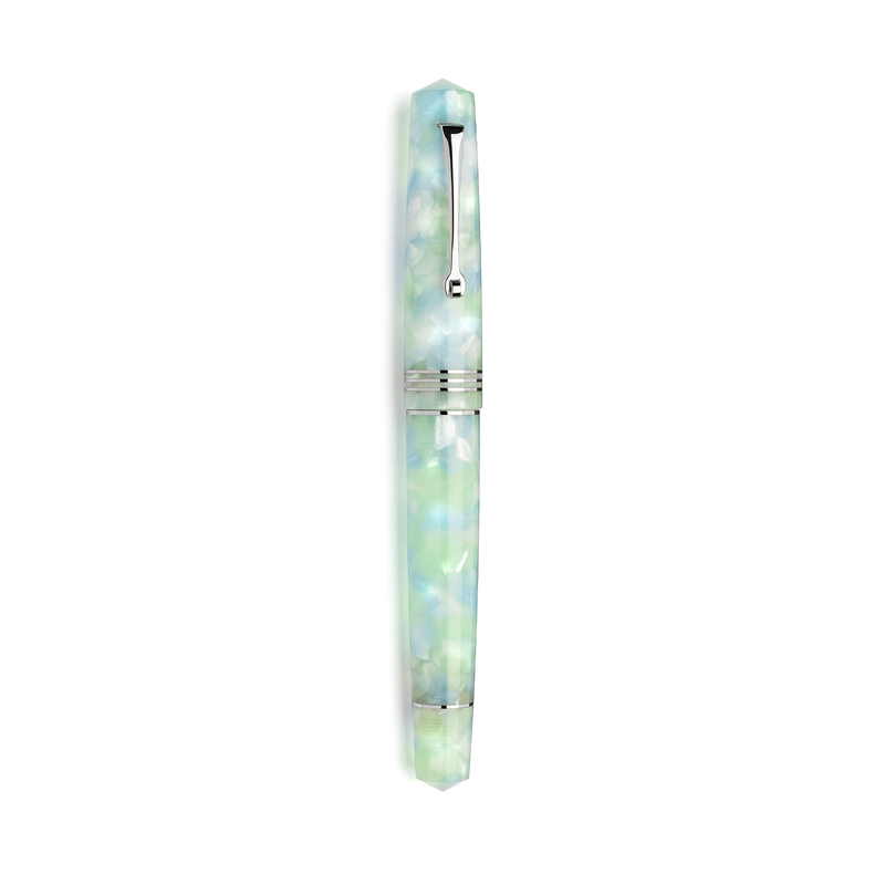 Leonardo Officina Italiana Leonardo Momento Zero Fountain Pen Artica & Rhodium