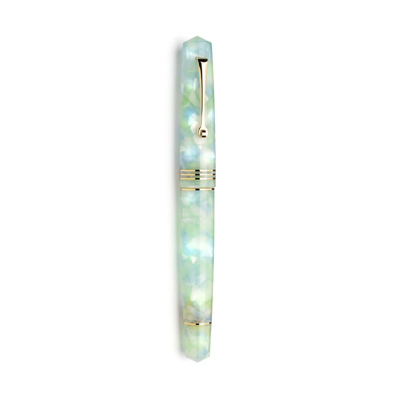 Leonardo Officina Italiana Leonardo Momento Zero Fountain Pen Artica & Gold 14k