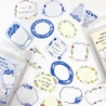 Bande Bande Washi Tape Adesivo in Rotolo Scrivibile Happy Flowers