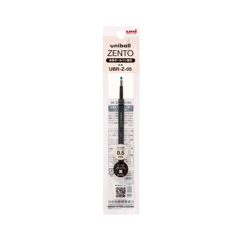 Uni Uni-ball Zento UBR-Z-05 Refill Penna Gel 0.5 mm