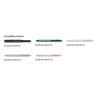 Uni Uni-ball Zento UBR-Z-05 Refill Penna Gel 0.5 mm