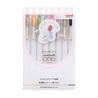 Uni Uni-ball One 0.38 mm Set di 8 Penne Gel Fika Color