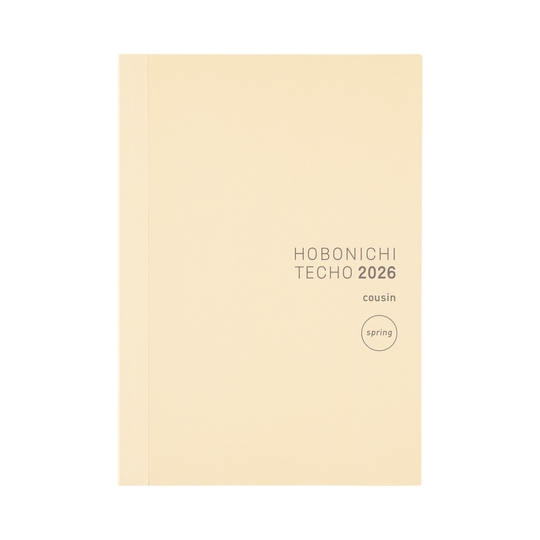Hobonichi Techo Cousin Book 2026 Agenda A5 Giornaliera Spring