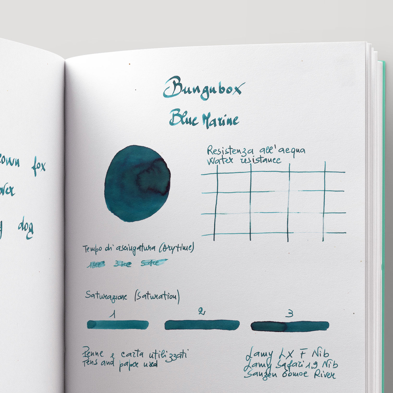 Bungubox Bungubox Ink Tells More Blue Marine Inchiostro Ferrogallico 30 ml