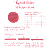 Robert Oster Whisper Red Inchiostro 50 ml
