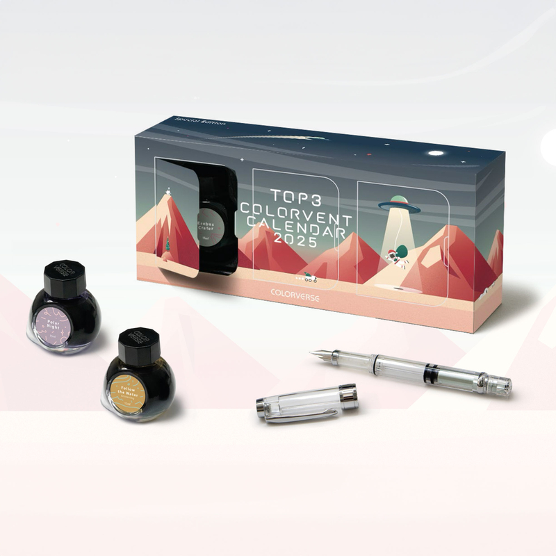 Colorverse Colorverse Top 3 Colorvent Calendar 2025 Set di 3 Inchiostri