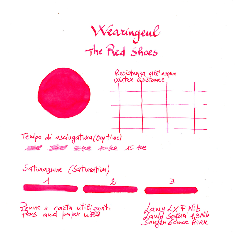 Wearingeul Wearingeul The Red Shoes Inchiostro 30 ml